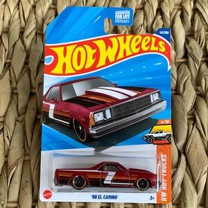 1980 El Camino Hot Wheels Car 80s Chevy ElCamino Chevrolet Hotwheels Truck 2025